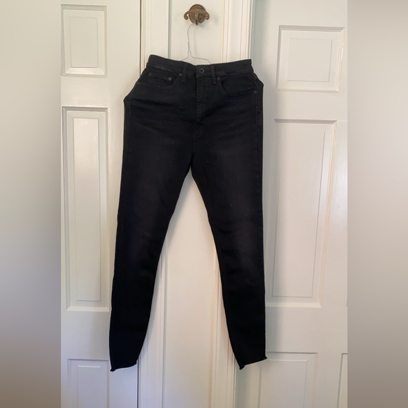 rag & bone Jane Super high waist ankle skinny jeans size 28 black - Picture 9 of 9